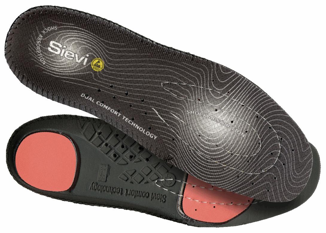Insole removable t / ESD shoes