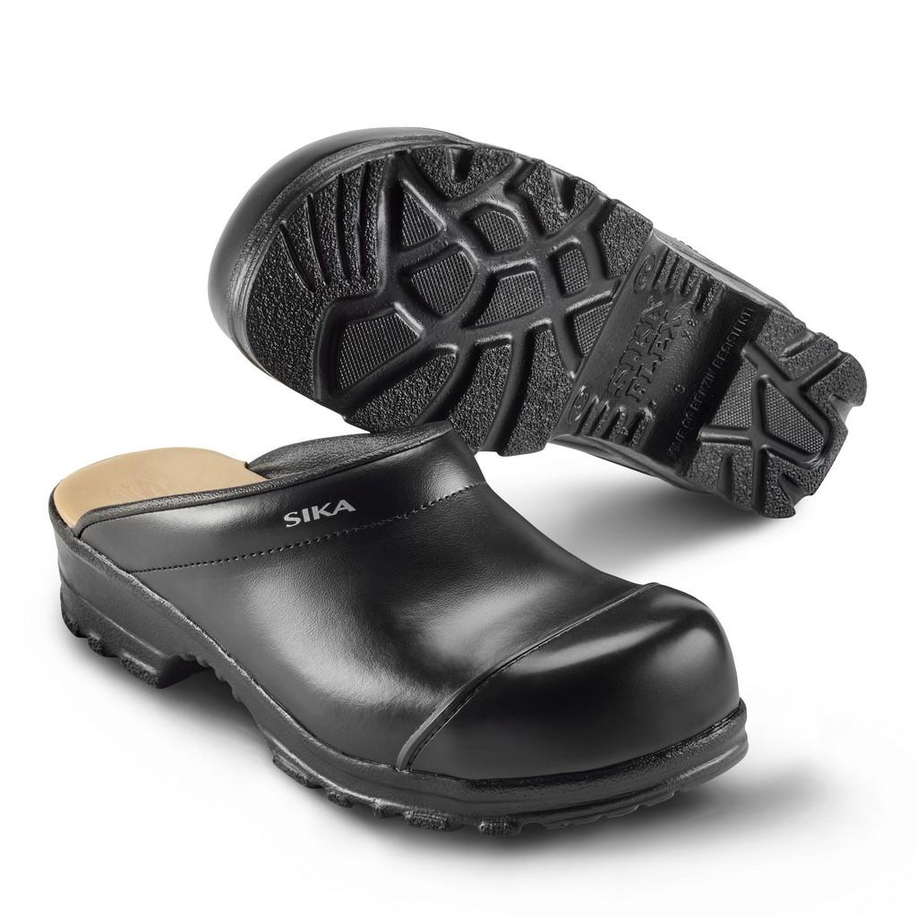 Flex clogs with toe protection without heel size 46