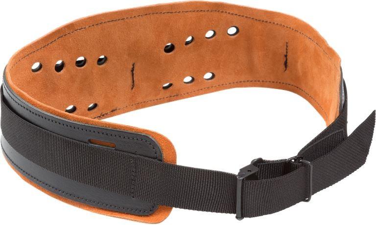 Ergonomic belt black leather Medium; 88-93cm