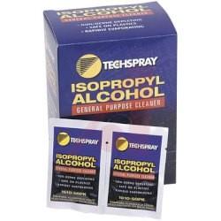 Techspray 99.8% IPA - Individually wrapped wipes, 50ct