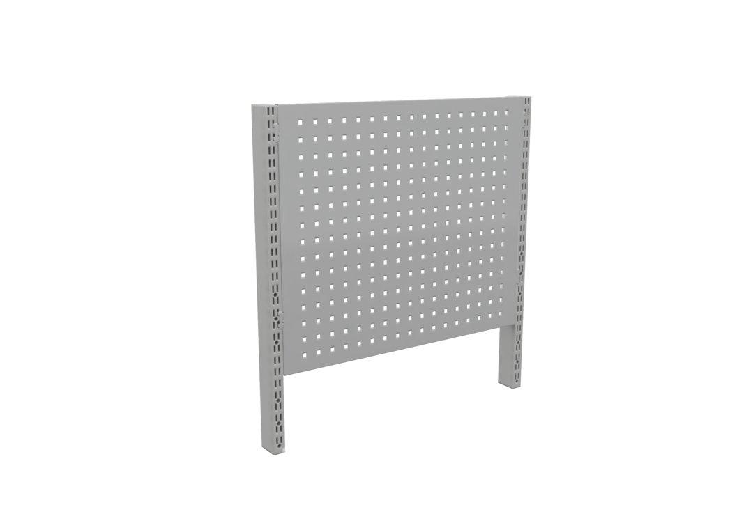 Perforated back panel M500 grey ESD