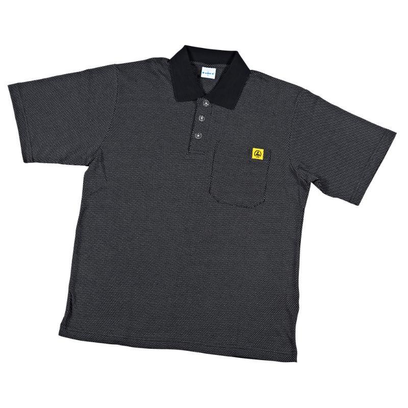Polo T-shirt ESD Dark gray 6X-large