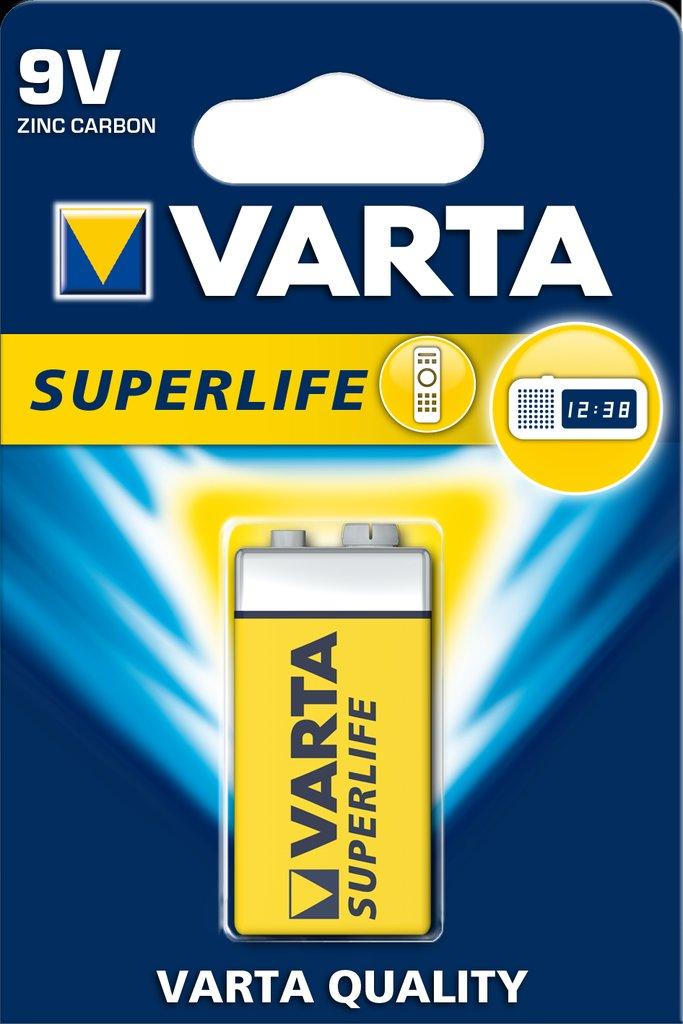 Varta Superlife 9V Single-use battery Zinc-carbon