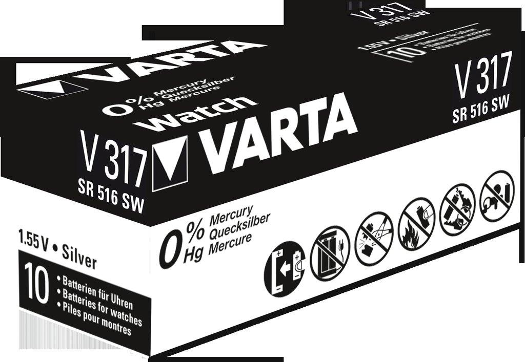 Varta V317 Single-use battery Silver-Oxide (S)