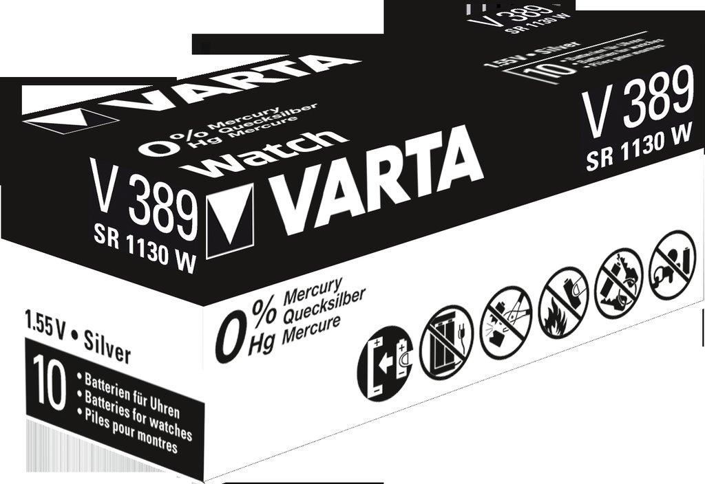 Varta V 389 Single-use battery Silver-Oxide (S)