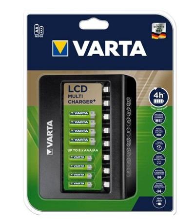 Varta LCD multi charger + f / AAA, AA Lev. without batteries