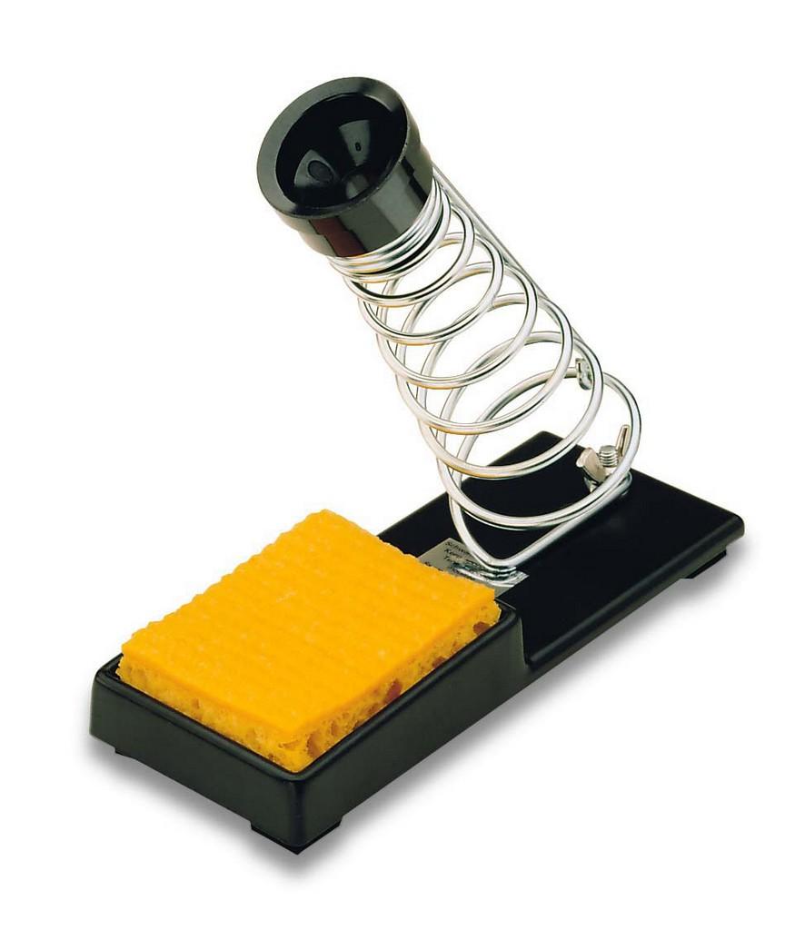 Safety rest for W 61 soldering iron with straight tip, Safety rests for all Weller soldering and desoldering tools, complete with sponge.