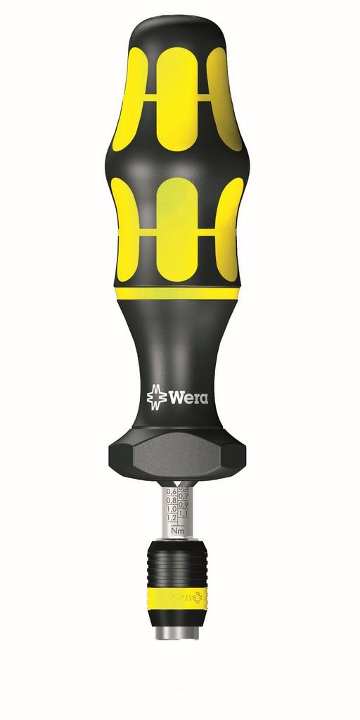 Wera Series 7400 Kraftform ESD adjustable torque screwdrivers (0.1-3.0 Nm) with Rapidaptor quick-rel