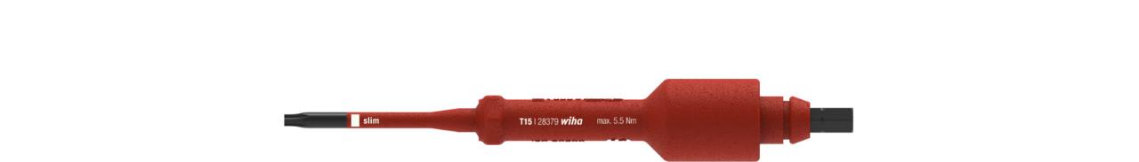 Wiha Replaceable blade electric TORX® for torque screwdriver with cross handle electric T15 (38931)