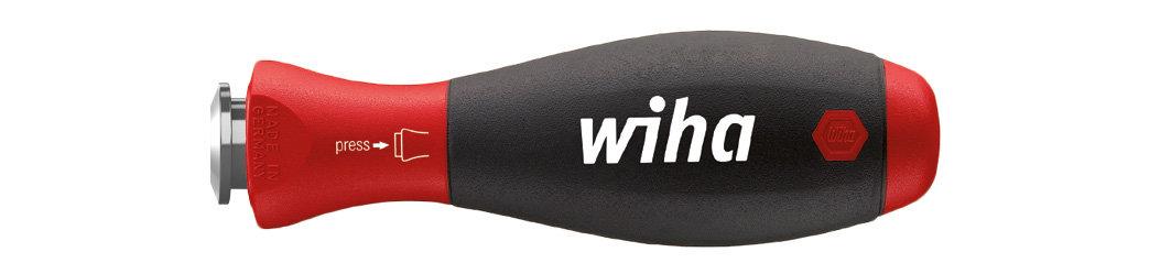 Wiha Screwdriver handle SoftFinish-telescopic for replaceable blade from SYSTEM 6 6.0 mm (30372)