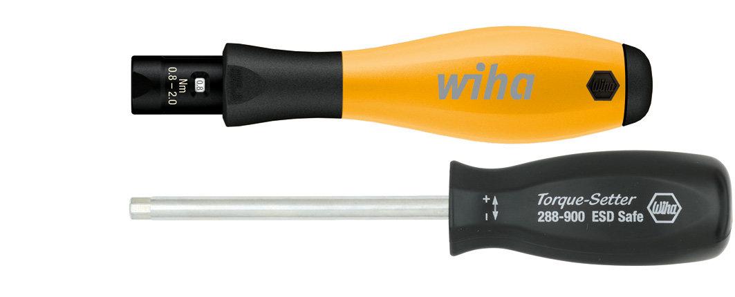 Wiha Torque screwdriver TorqueVario®-S ESD Variable, adjustable torque limitation 0.04 - 0.46 (36851)