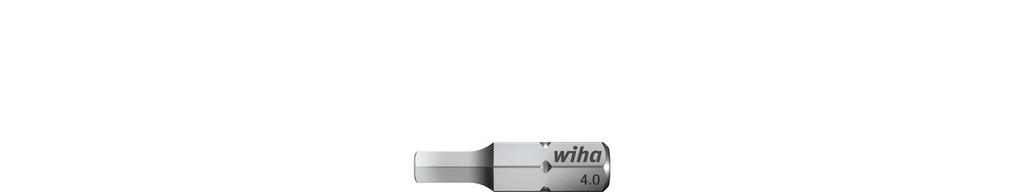 Wiha Bit standard 25 mm Hexagon 1/4” C6,3 10.0 mm (01710)