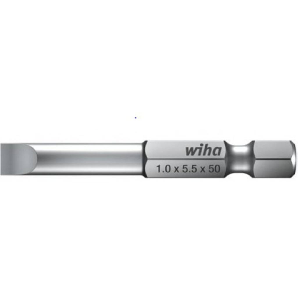 Wiha Bit Professional Straight slot 1/4 E6,3 3.5 mm (33963)