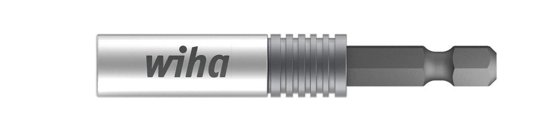 Wiha Bit holder CentroFix Super Slim, can be locked mechanically 1/4 in box 66 mm (39134)