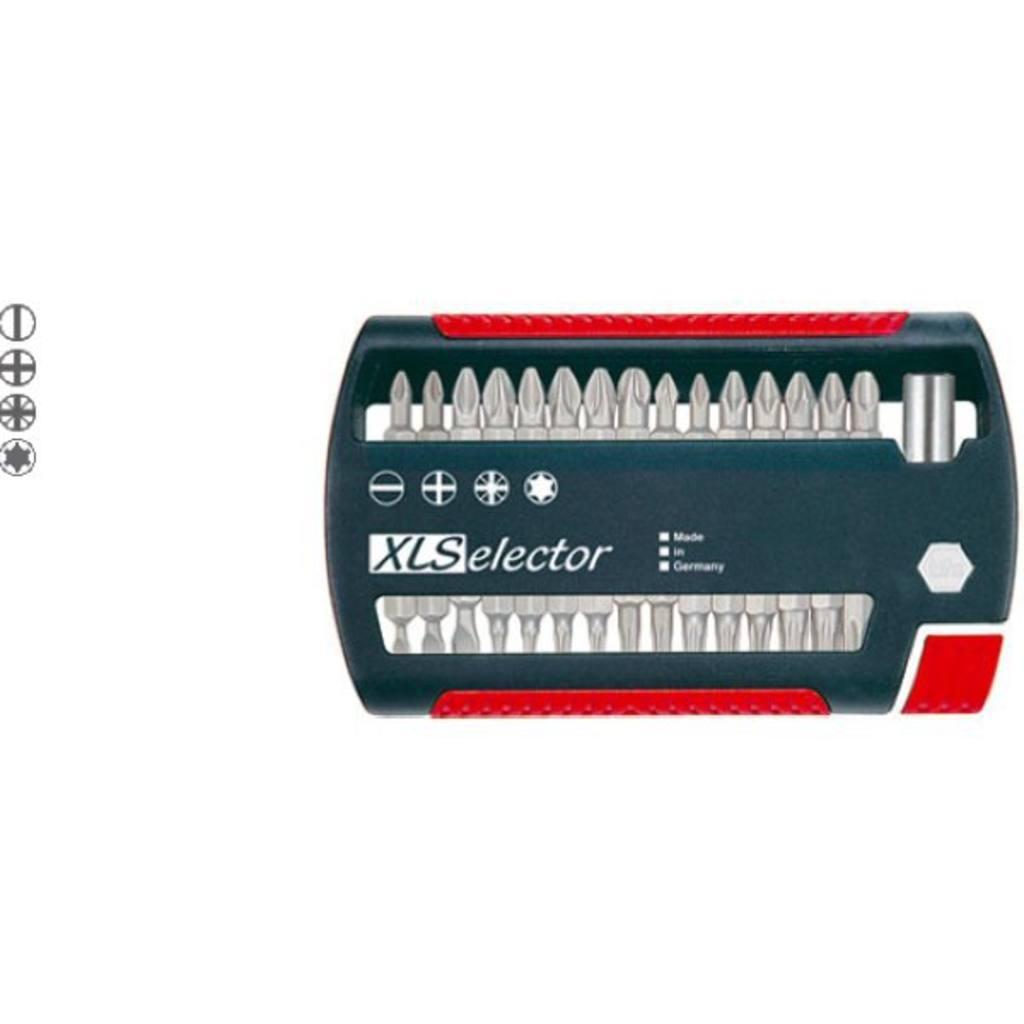 Wiha Bit set XLSelector standard 25 mm mixed 32 parts 1/4“ C6,3 (29417)
