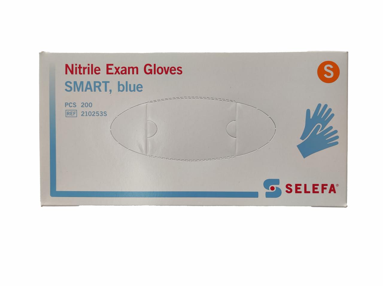 Disposable gloves, nitrile 150 pcs S -WITHOUT powder